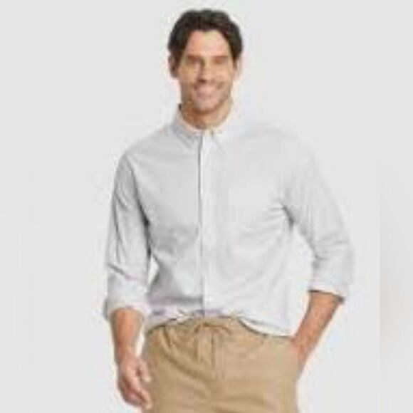 Man, Slim Fit Leeve Button Down - Picture 3 of 4